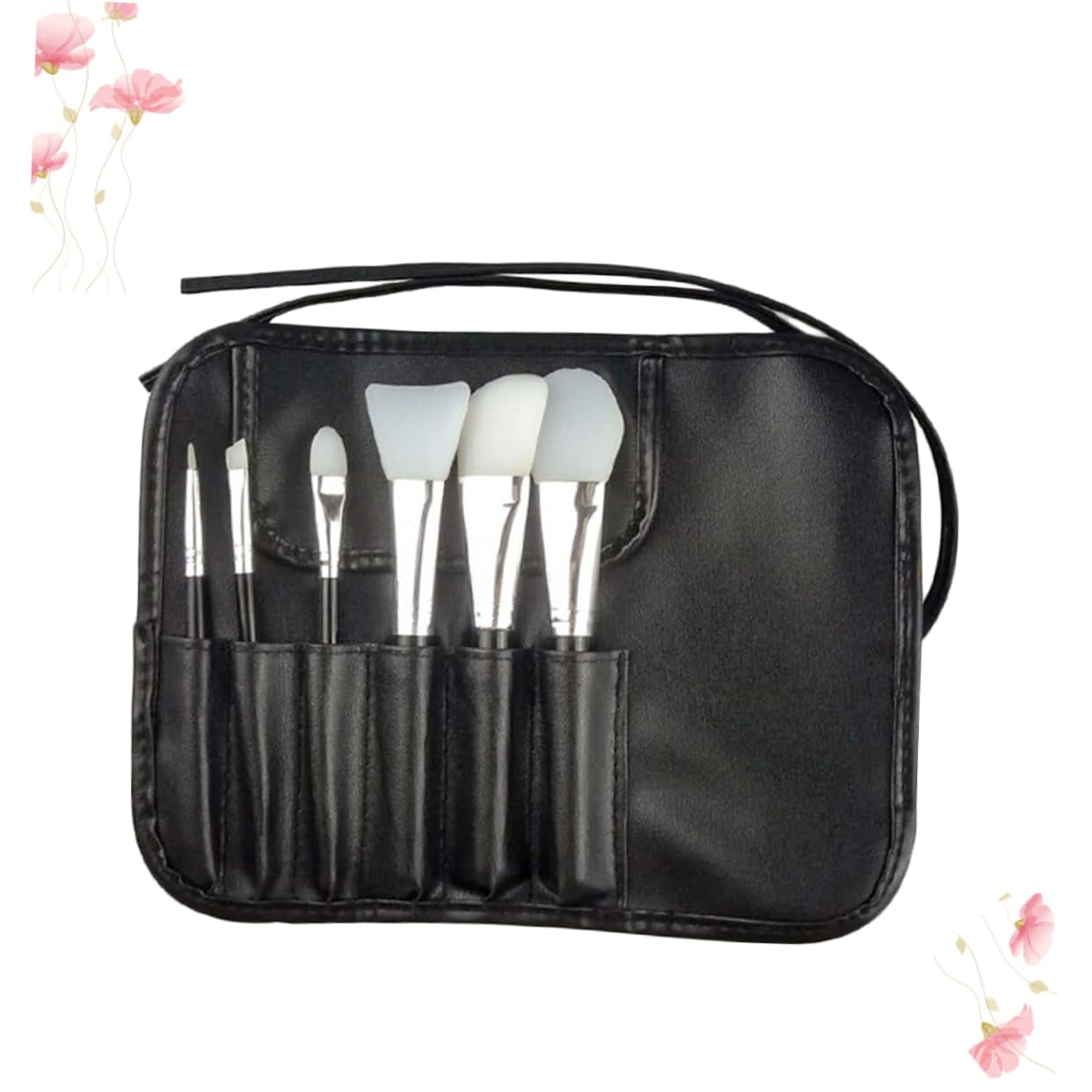 Makeup Brush Kit for Women 6Pcs Set Blush Makeup Brushes Natural Fiber Bristles Eye Makeup