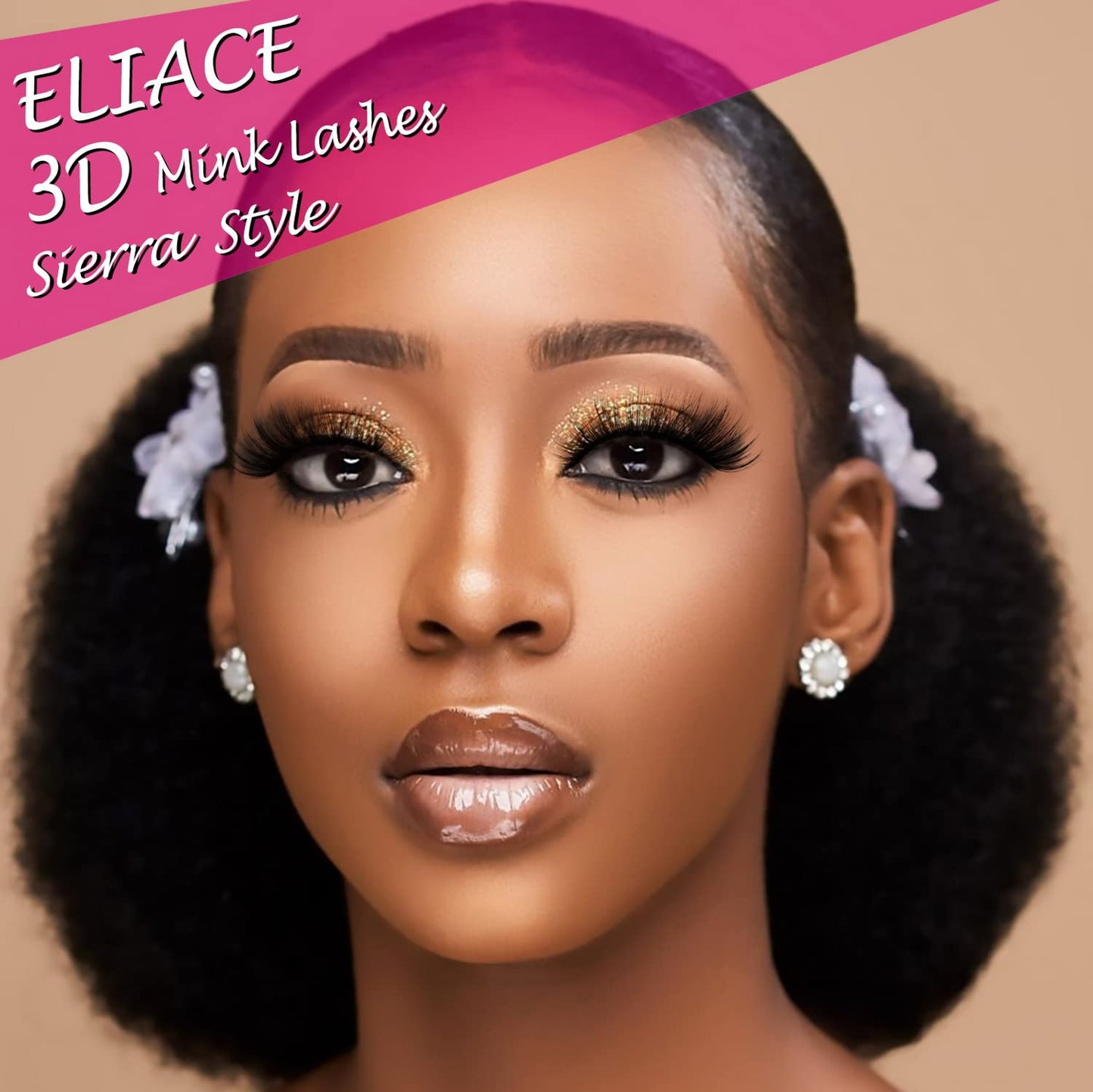 False Eyelashes Natural Look Cat Eye Lashes Wispy, 3D Mink Lashes Fluffy Long Thick, Fake Eyelashes Cross Wispy Volume Lash Soft Reusable Dramatic, 15 Pairs, Sierra Style