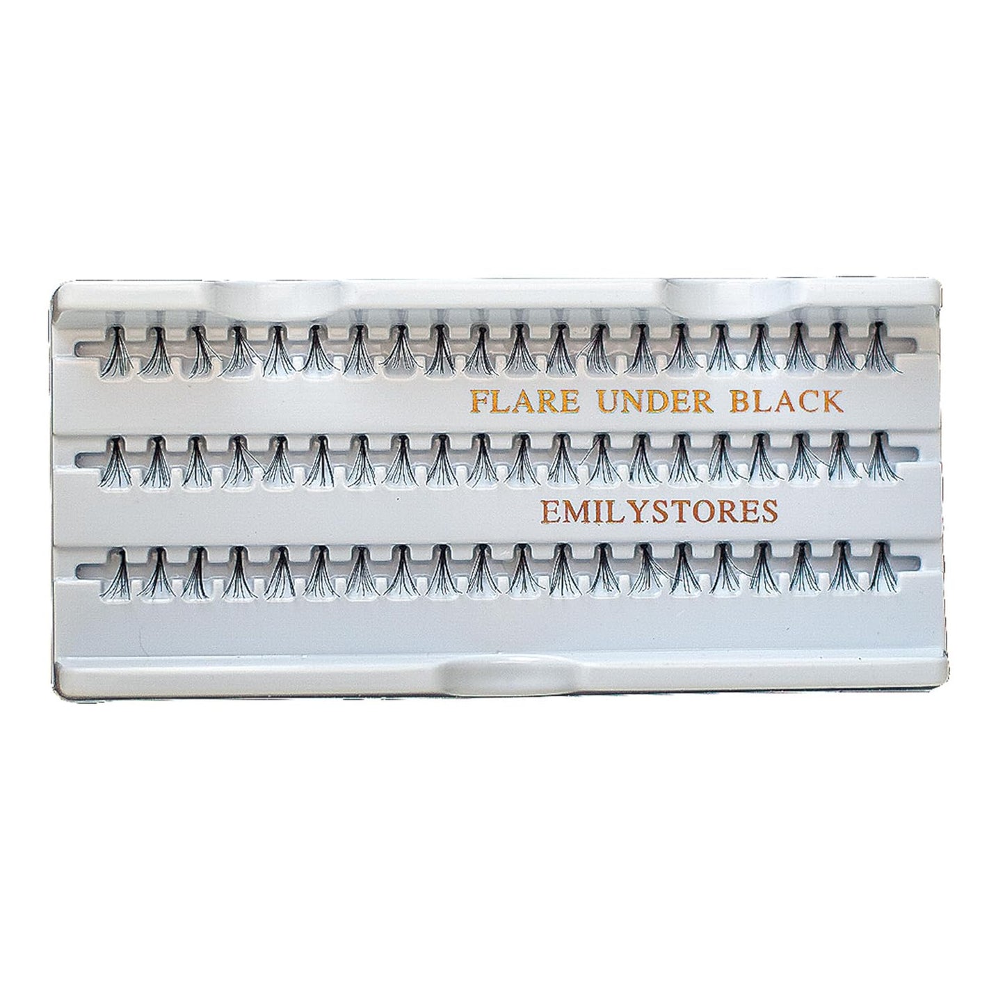 12 Packs Eyelashes Natural Individual Lashes Plant Flare under Lower Bottom Eyelash 8Mm Black for Eye Lash Extensions Lashes-Knotted(8Mm,Bottom Lashes)