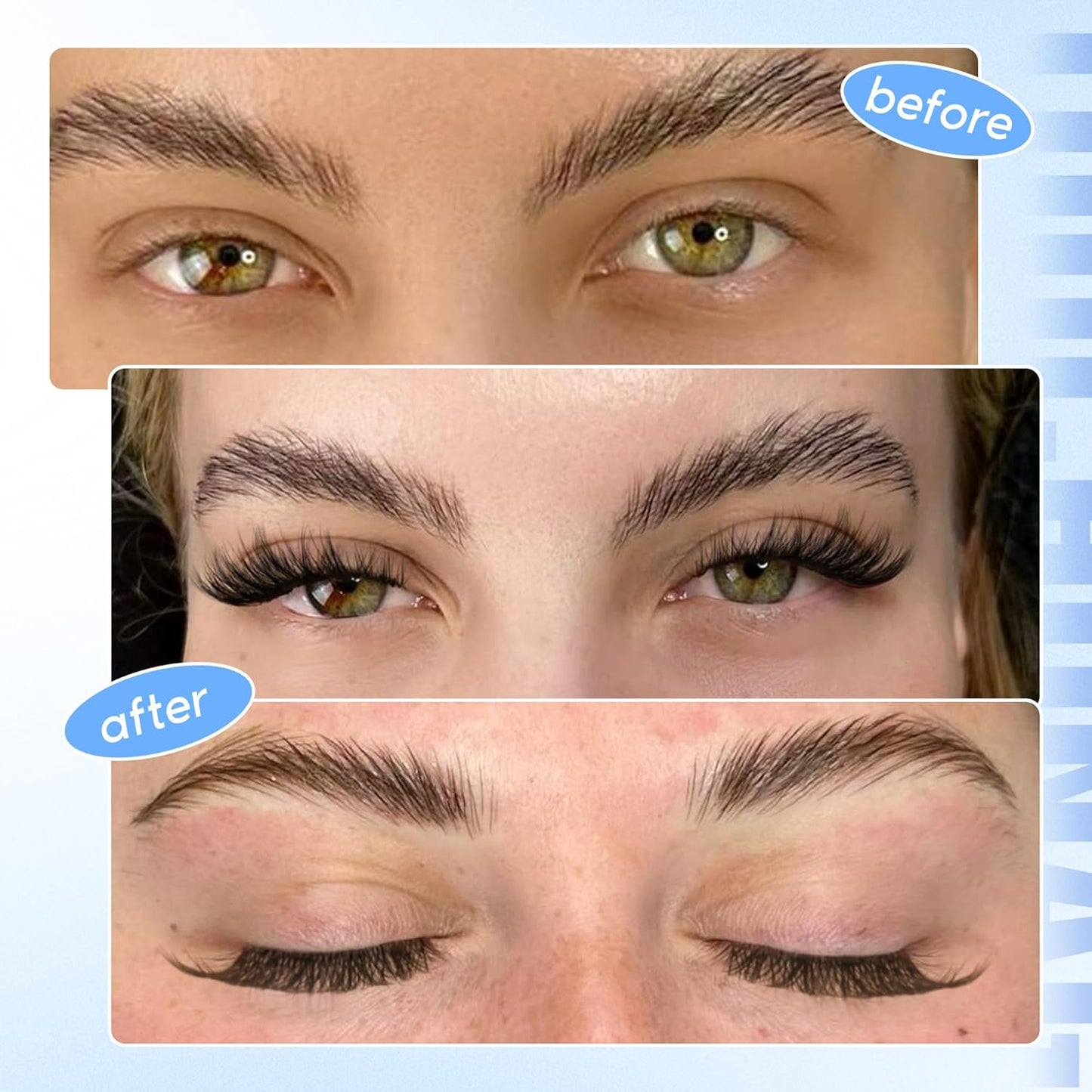 3.0 Magnetic Eyelashes with Applicator Cat Eye Magnetic Lashes Kit with Strong Magnets Reusable Magnetic Eyelashes without Eyeliner Natural Look No Glue Needed 16Mm Fluffy False Lashes