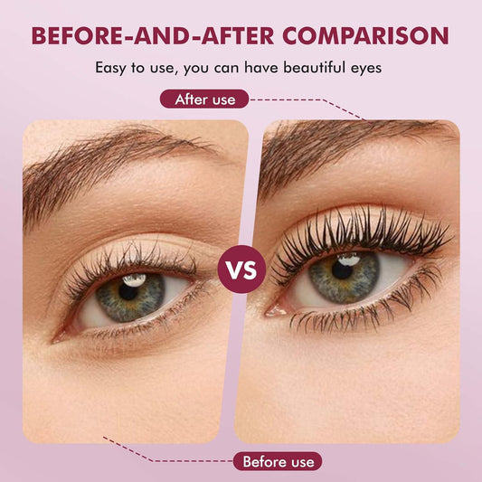 10 Pairs Natural Eyelashes, Reusable Microfiber False Lashes, Sweat-Proof Eye Lash, Natural and Beautiful, Easy to Wear,