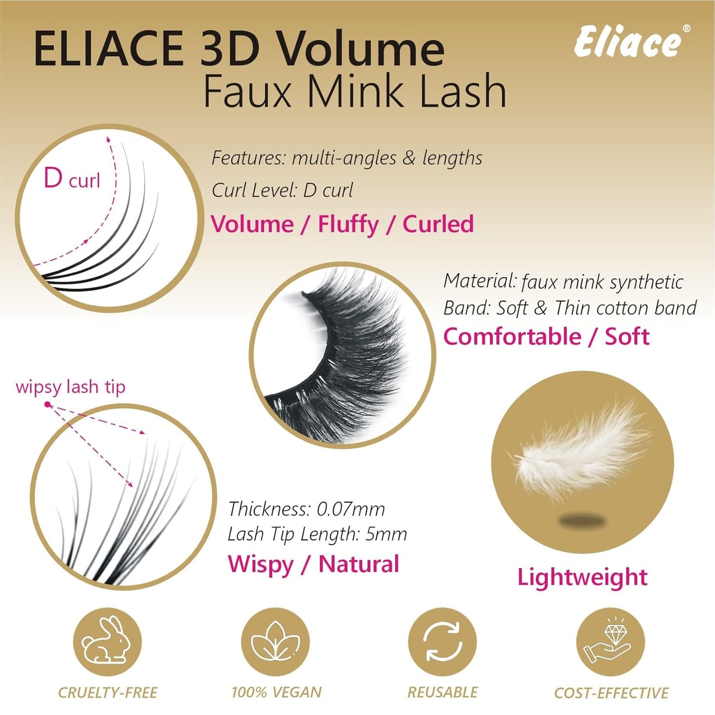 False Eyelashes Natural Look Cat Eye Lashes Wispy, 3D Mink Lashes Fluffy Long Thick, Fake Eyelashes Cross Wispy Volume Lash Soft Reusable Dramatic, 15 Pairs, Sierra Style