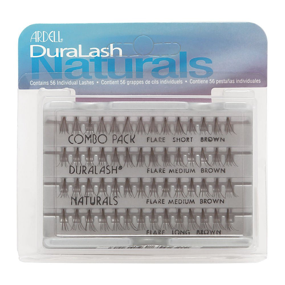 Duralash Naturals Combo Pack - Flare Short, Medium, Long Brown 240486