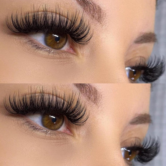 20 Pairs Natural Lashes Wispy False Eyelashes 15-17MM Lashes Natural Look 3D Cat Eye Eyelashes That Look like Extensions, 4 Styles Mixed