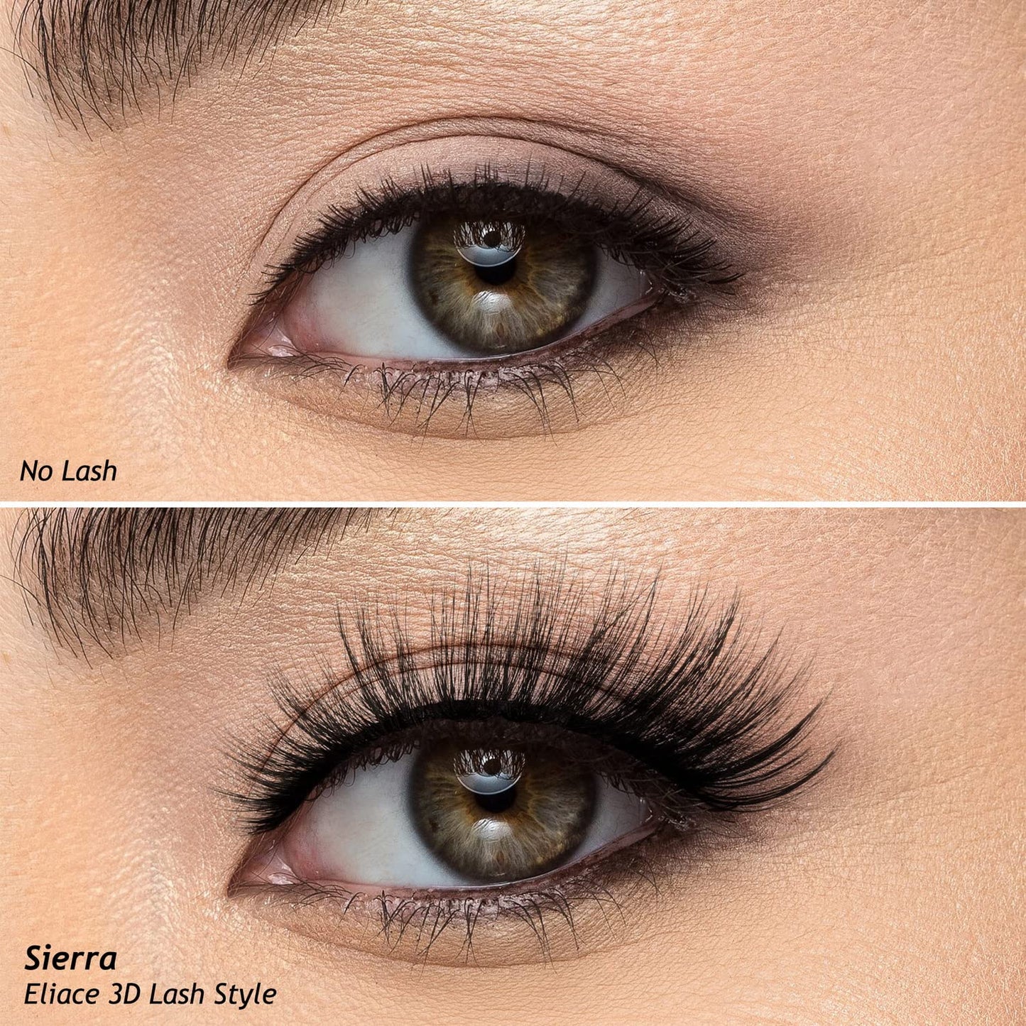 False Eyelashes Natural Look Cat Eye Lashes Wispy, 3D Mink Lashes Fluffy Long Thick, Fake Eyelashes Cross Wispy Volume Lash Soft Reusable Dramatic, 15 Pairs, Sierra Style
