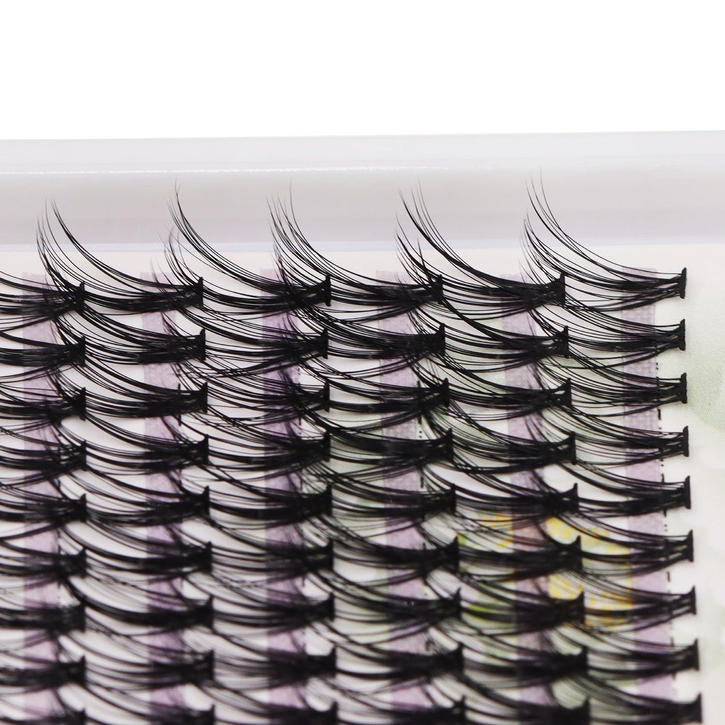 20 Root Thickness 0.07Mm C Curl 3D Individual Eyelashes Extension Soft Black Fake False Eye Lashes Tools (16Mm)