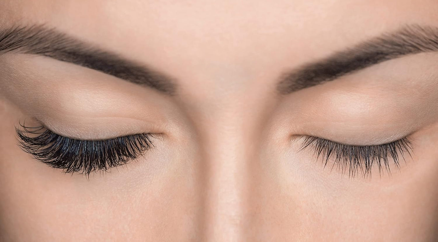 Natural Eye Lashes - Reusable Eyelash Extension - Tapered Ends Dolly Eye Look - Lightweight and Comfortable - 4 Pack (HANNA)