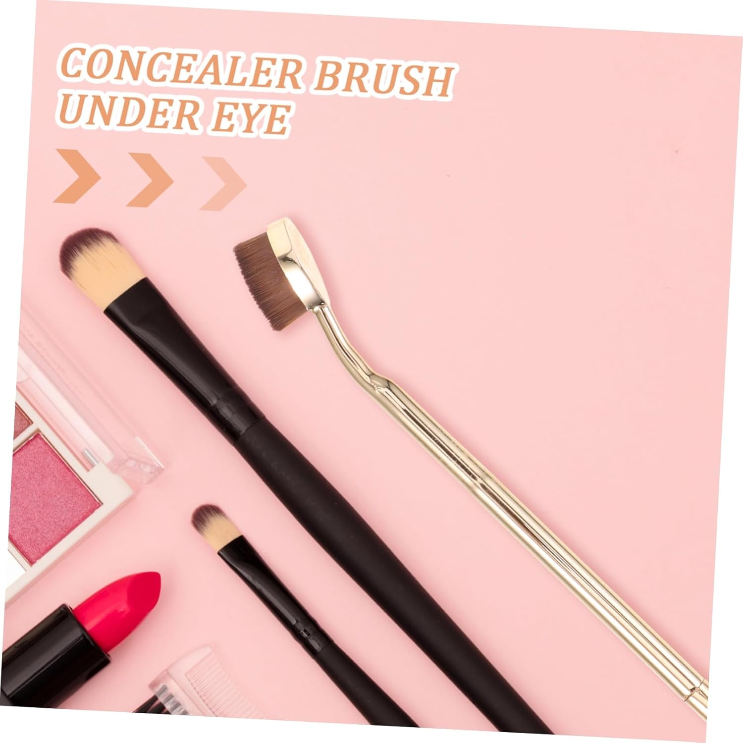 Luxury Makeup Brush Set Double Head Concealer Brush for Foundation Eye Shadow Lipstick