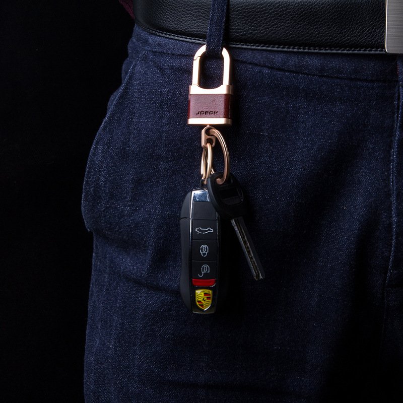 Luxury Mini Lock Keychain