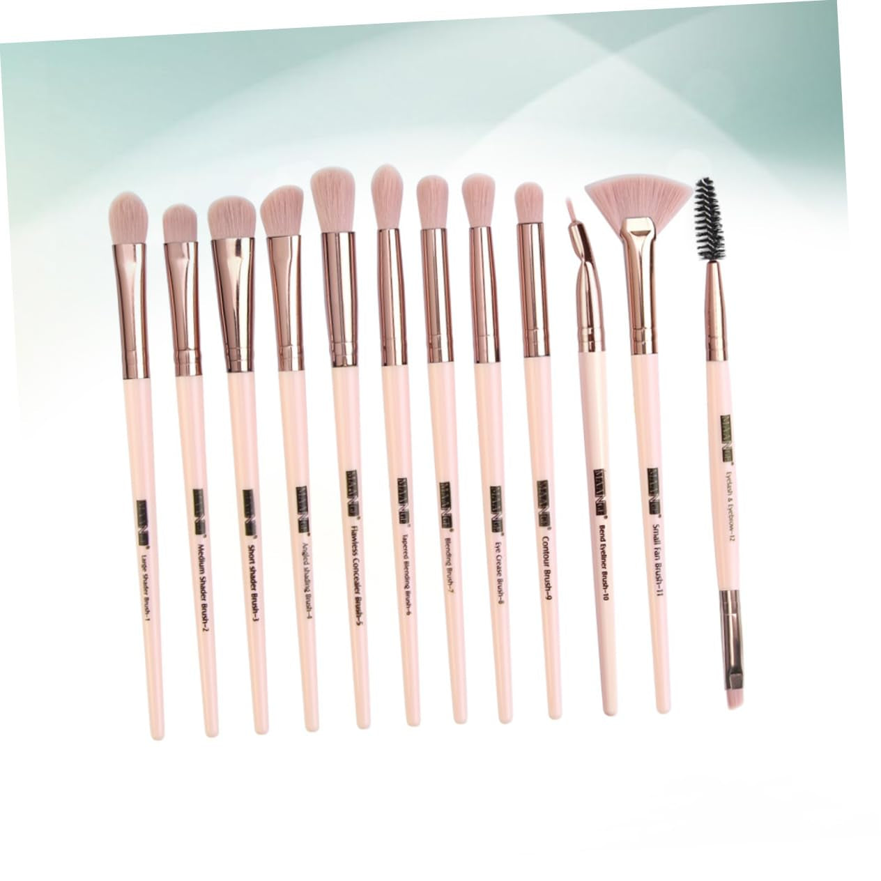 Women'S Makeup Brush Set 12Pcs Makeup Brush Kit Holder Sturdy for Daily Use