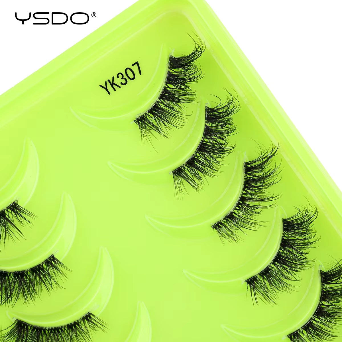 Fox Eye Lashes 3/10 Pairs Lashes 3D Mink Natural False Lashes Soft Cat Eye Lashes Extension Fluffy Lashes Makeup Half Eyelashes