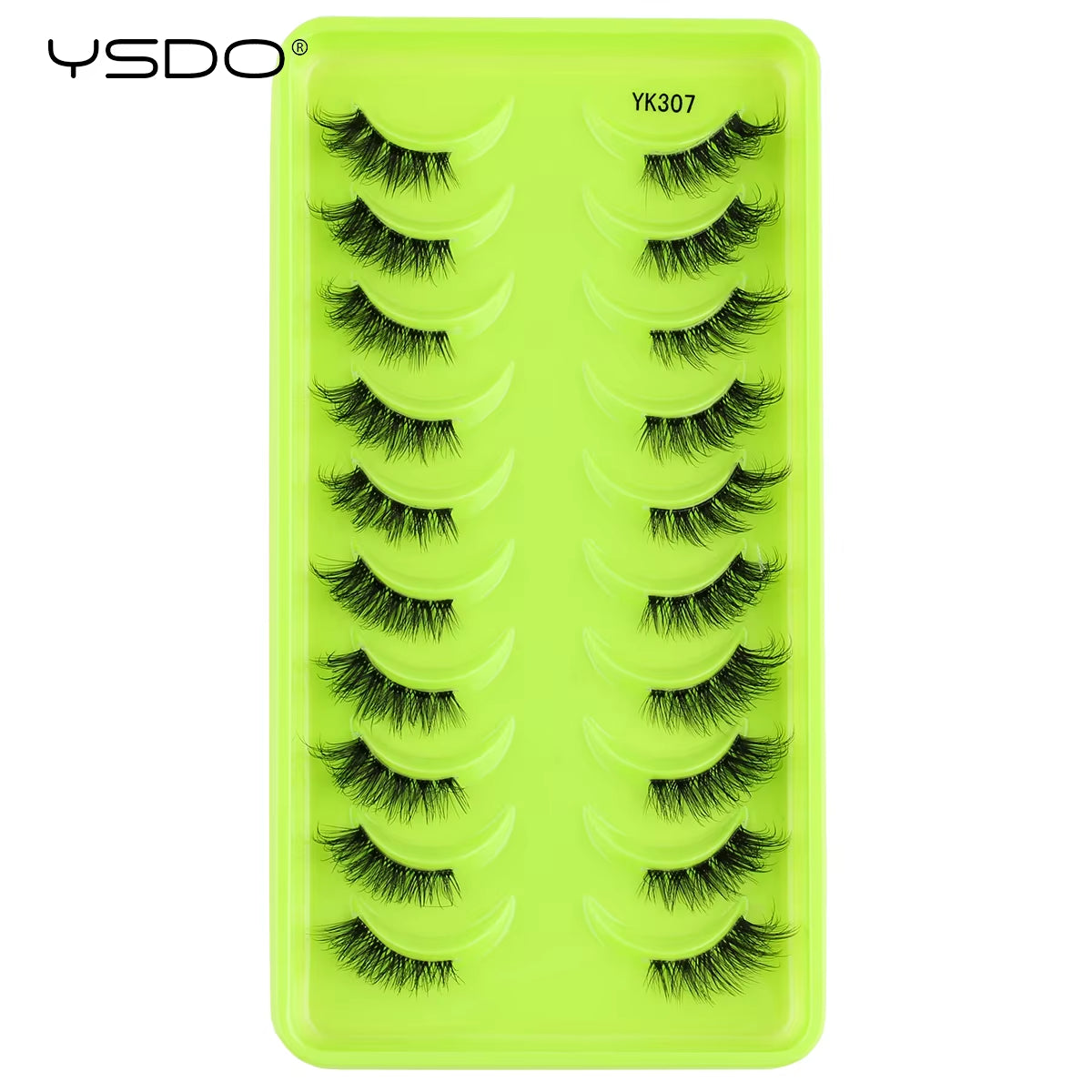 Fox Eye Lashes 3/10 Pairs Lashes 3D Mink Natural False Lashes Soft Cat Eye Lashes Extension Fluffy Lashes Makeup Half Eyelashes