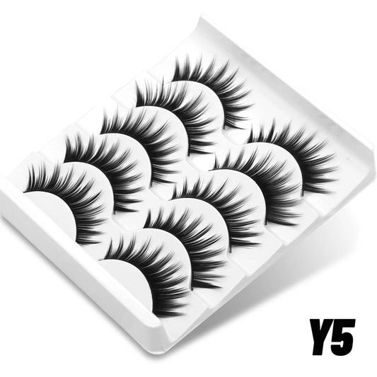 Cat Eye Lashes Faux Mink Eyelashes Fake Lashes Natural Look Wispy Winged End Eye Elongated Eyelashes