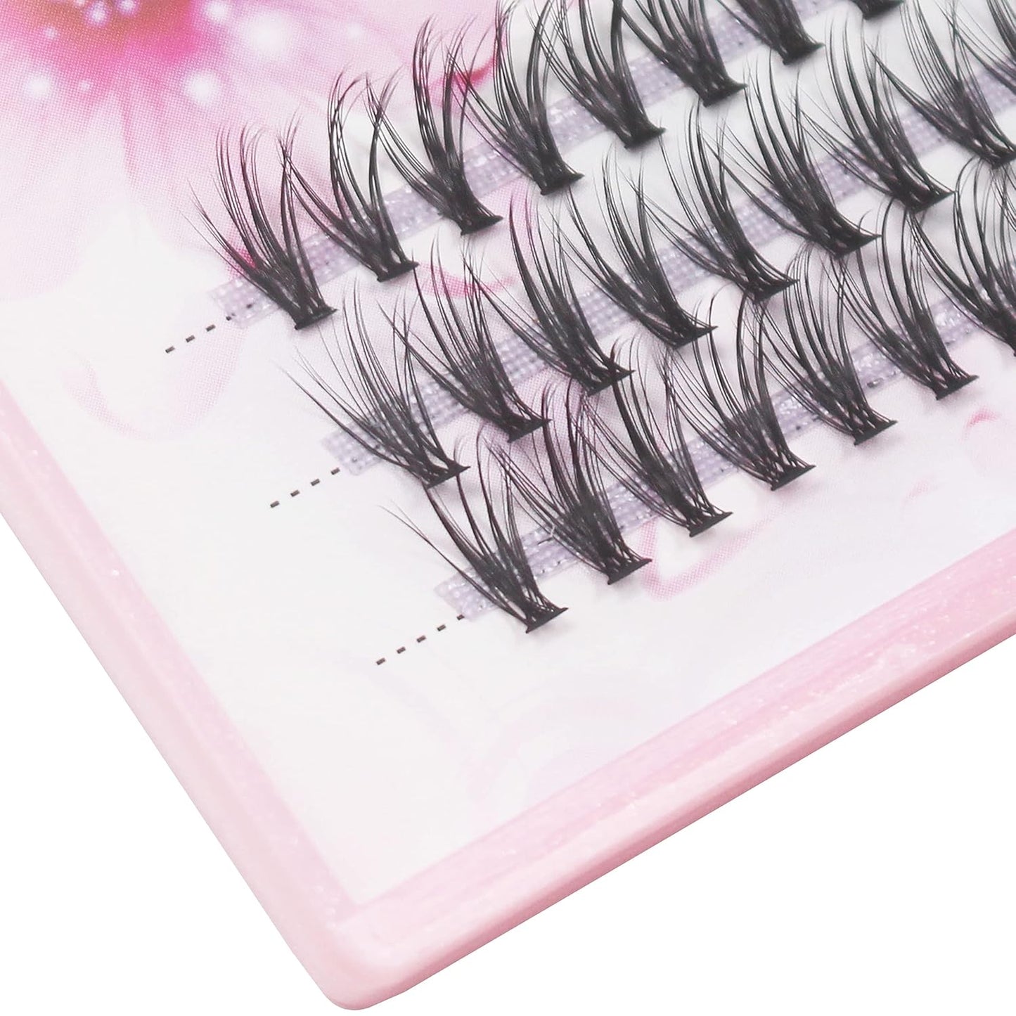 8-20Mm to Choose 0.07 Thickness 20D Cluster False Eyelashes Natrual Mink Hair Silk Lashes Eyelash Extensions Fake Lashes (13Mm)