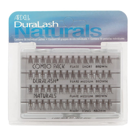 Duralash Naturals Combo Pack - Flare Short, Medium, Long Brown 240486
