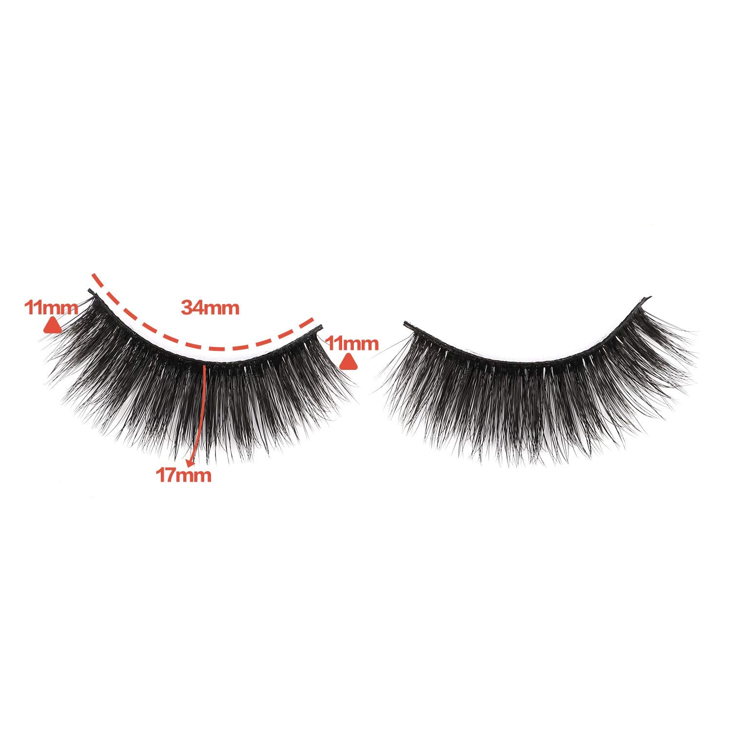 Lashes Fake Eyelashes Long Dramatic Thick Volume Faux Mink Eye Lashes 14 Pairs Pack