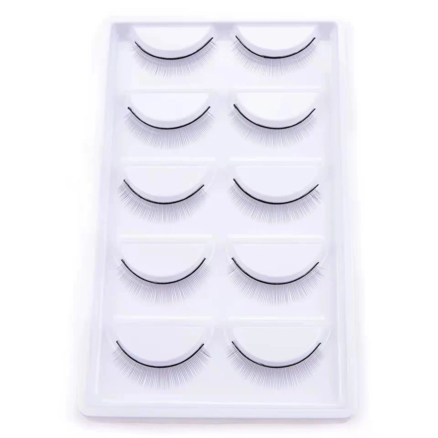 Sexy 5 Pairs Mink Eyelashes 3D Faux Lashes Thick Crisscross Makeup False Eyelash Extension Natural Volume Soft Eye Lashes G800