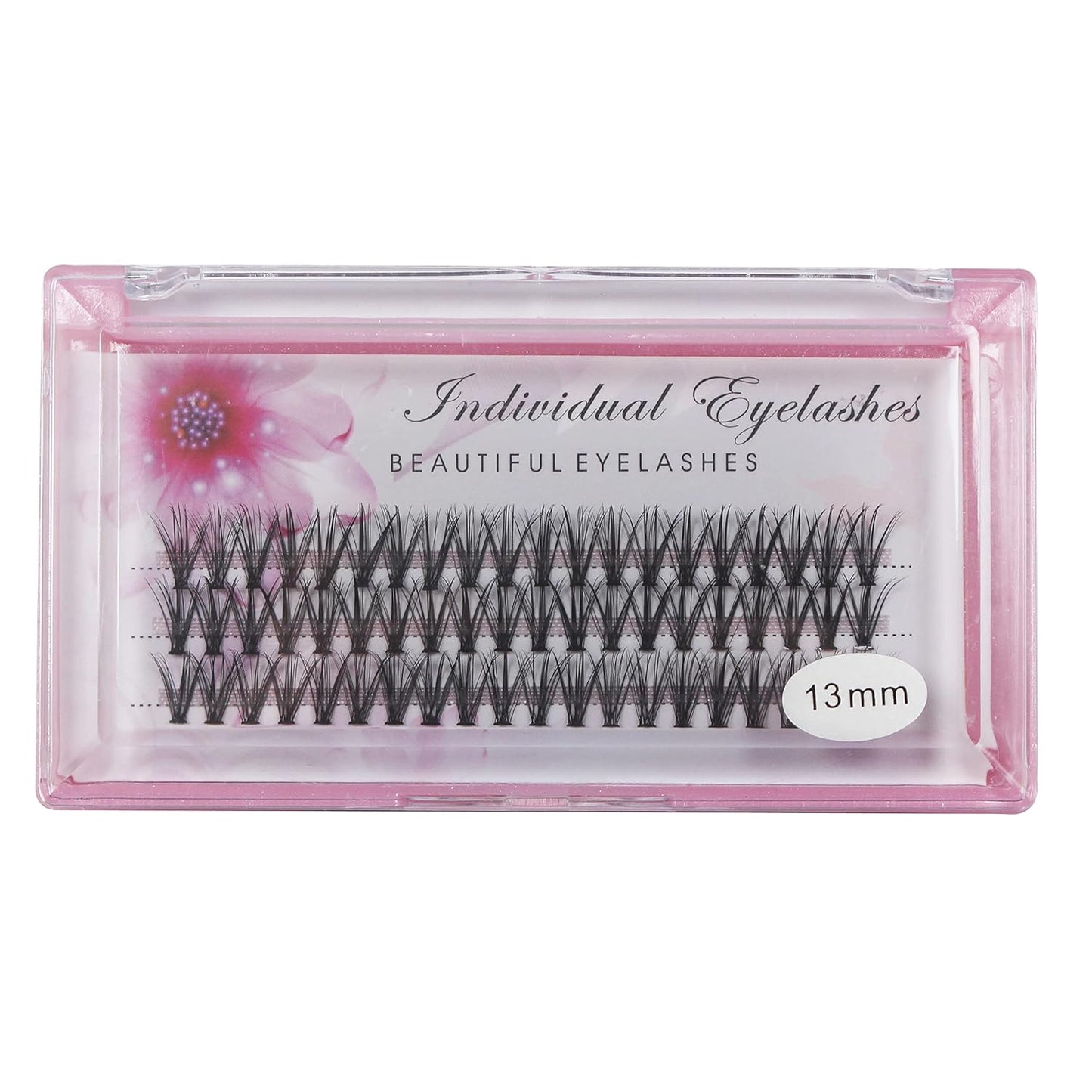 8-20Mm to Choose 0.07 Thickness 20D Cluster False Eyelashes Natrual Mink Hair Silk Lashes Eyelash Extensions Fake Lashes (13Mm)
