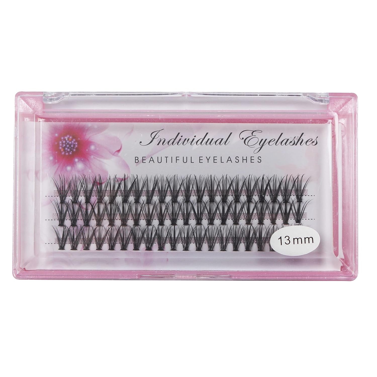 8-20Mm to Choose 0.07 Thickness 20D Cluster False Eyelashes Natrual Mink Hair Silk Lashes Eyelash Extensions Fake Lashes (13Mm)