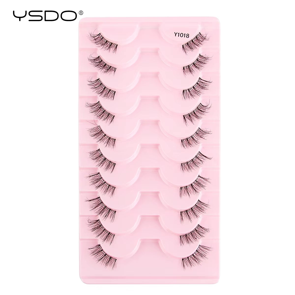 Fox Eye Lashes 3/10 Pairs Lashes 3D Mink Natural False Lashes Soft Cat Eye Lashes Extension Fluffy Lashes Makeup Half Eyelashes