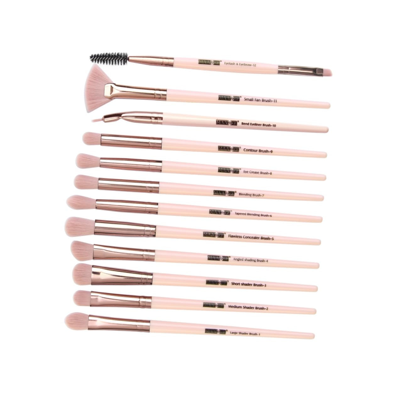 Women'S Makeup Brush Set 12Pcs Makeup Brush Kit Holder Sturdy for Daily Use