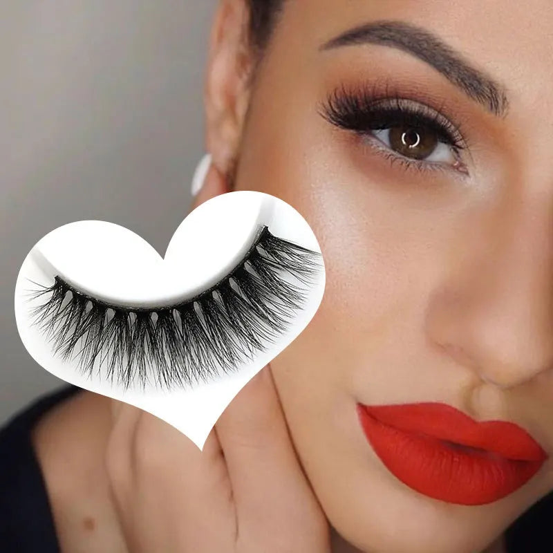 Sexy 5 Pairs Mink Eyelashes 3D Faux Lashes Thick Crisscross Makeup False Eyelash Extension Natural Volume Soft Eye Lashes G800