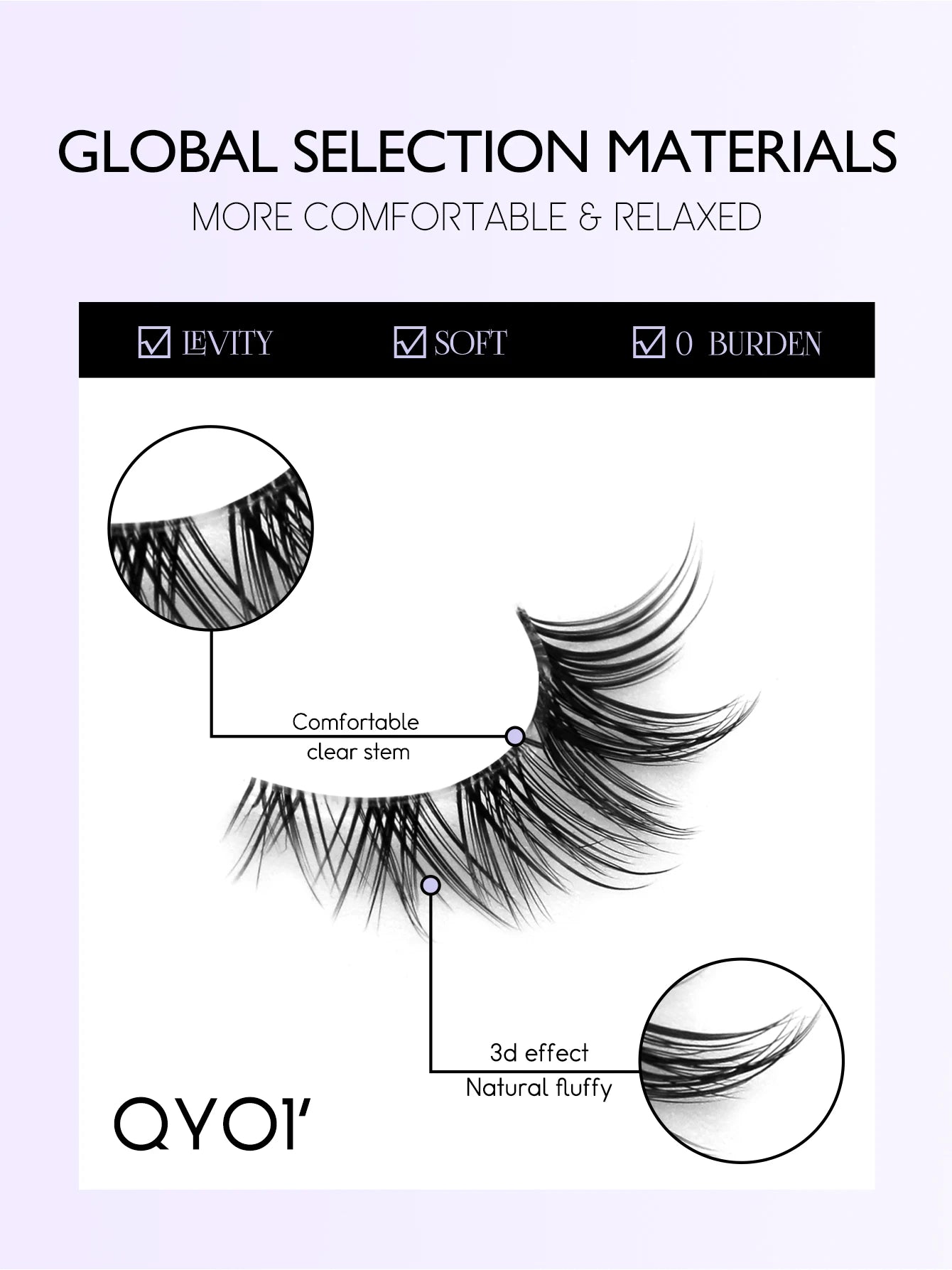 Cat Eye Lashes Faux Mink Eyelashes Fake Lashes Natural Look Wispy Winged End Eye Elongated Eyelashes